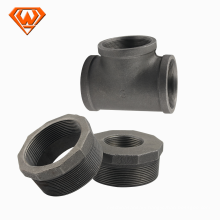 3 inch tee bushing casting malleable iron pipe fittings